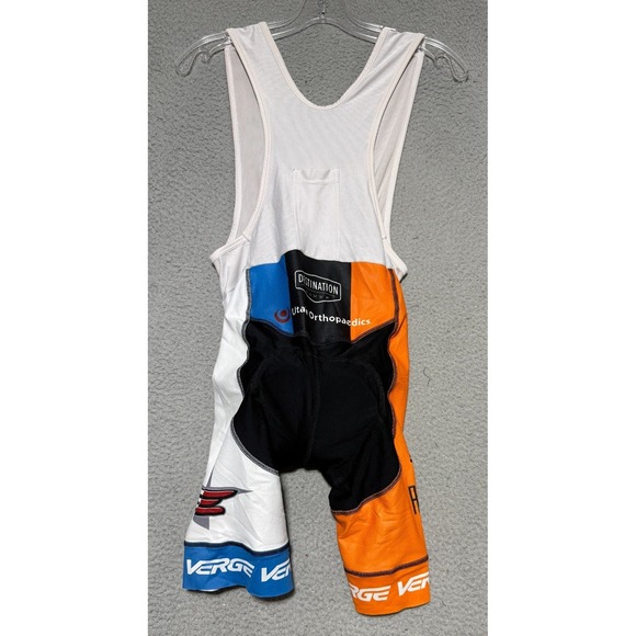 Verge Pants - Verge Sport Primo Men's Medium Padded Bib Shorts Roosters Brewing Co